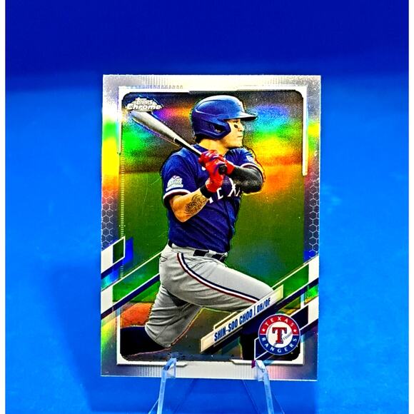 2021 Topps Chrome - Shin-Soo Choo #127 Rainbow Refractor - Picture 4 of 6